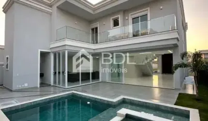 Casa em condomínio fechado com 5 quartos à venda na Rua Ettore Rebecca, 161, Alphaville Dom Pedro 2, Campinas, 380 m2 por R$ 4.490.000