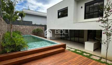Casa em condomínio fechado com 4 quartos à venda na Rua José Rodrigues de Oliveira, 473, Alphaville Dom Pedro 3, Campinas, 350 m2 por R$ 3.750.000