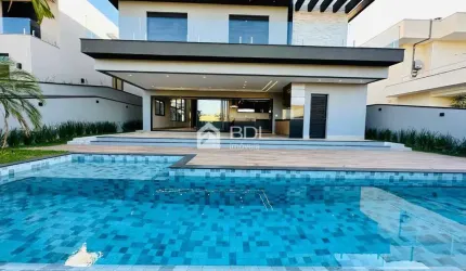 Casa em condomínio fechado com 5 quartos à venda na Rua das Ixias, 107, Alphaville Dom Pedro, Campinas, 440 m2 por R$ 5.550.000