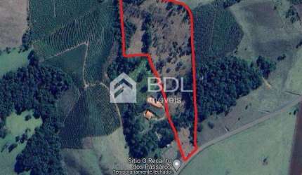Terreno comercial à venda na Estrada do Cervo, Centro, Ouro Fino por R$ 495.000