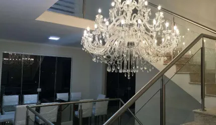 Casa em condomínio fechado com 3 quartos à venda na Rua Martinho Leardine, 110, Chácaras Silvania, Valinhos, 400 m2 por R$ 3.800.000