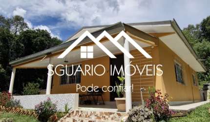 R$ 275 MIL - CHÁCARA 6.000 m², CASA ALVENARIA, TAQUARA LISA, AGUDOS DO SUL/PR.