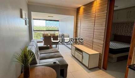 ALUGUEL APARTAMENTO MOBILIADO 52 M² QUARTO E SALA E VARANDA| 2 VAGAS DE GARAGEM| CAMINHO DAS ÁRVORES
