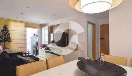 Apartamento à venda em Niterói, Santa Rosa, com 2 quartos, 72,66m²