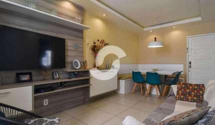 Apartamento à venda em Niterói, Icaraí, com 2 quartos, 72,48m²