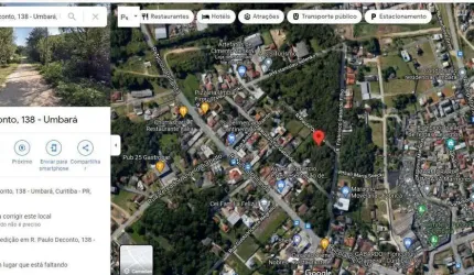 Terreno para Venda em Curitiba, Umbará