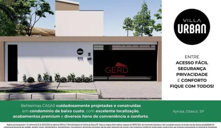 Casa com 2 dormitórios à venda, 60 m² por R$ 420.000,00 - Ayrosa - Osasco/SP