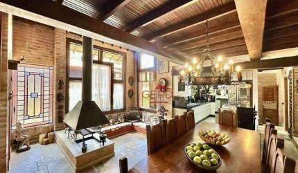 Casa com 4 dormitórios à venda, 300 m² por R$ 3.750.000,00 - Nova Higienópolis - Jandira/SP
