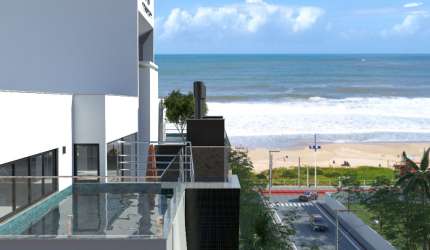 Cobertura para venda possui 369 m² com 4 Suítes na Praia Brava