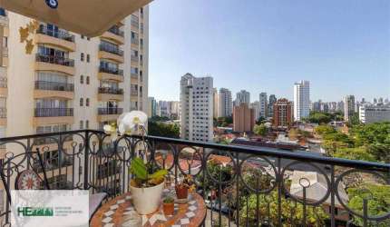 Apartamento com 3 dormitórios à venda, 128 m² por R$ 1.490.000,00 - Campo Belo - São Paulo/SP