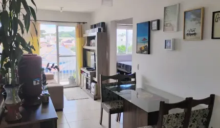 Excelente apartamento semimobiliado em São José dos Pinhais.