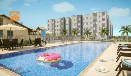 Condomínio Reserva Gran Village - Apartamento com 2 dormitórios à venda, 47 m² por R$ 260.000 - Jardim Ibiti do Paço - Sorocaba/SP