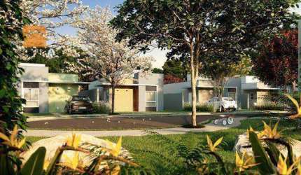 Condomínio Villa Magari - Casa com 2 dormitórios à venda, 56 m² por R$ 450.000 - Aparecidinha - Sorocaba/SP