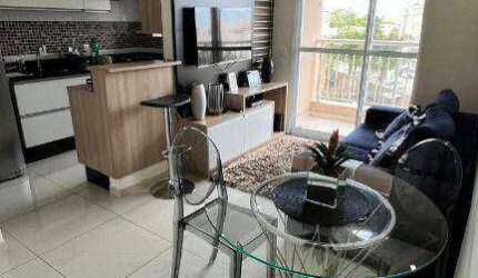 Condomínio Vista Garden - Apartamento com 2 dormitórios à venda, 53 m² por R$ 370.000 - Jardim São Carlos - Sorocaba/SP