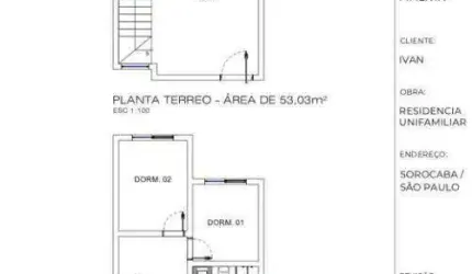 Casa com 2 dormitórios à venda, 100 m² por R$ 450.000,00 - Parque São João - Votorantim/SP