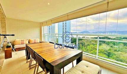 Apartamento Alto padrão com Varanda Gourmet na Praia da Enseada