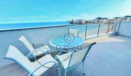 Cobertura à venda, 186 m² por R$ 2.100.000,00 - Praia das Pitangueiras - Guarujá/SP