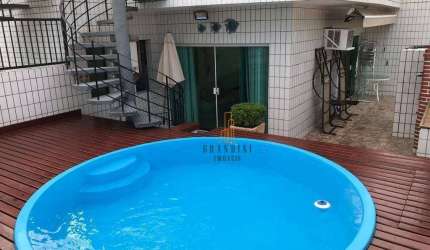 Cobertura à venda, 261 m² por R$ 1.000.000,00 - Tortuga - Guarujá/SP