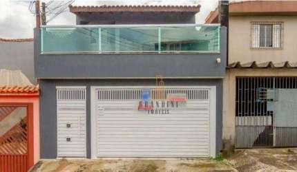 Sobrado à venda, 175 m² por R$ 620.000,00 - Jardim Las Vegas - Santo André/SP