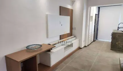 Flat com 1 dormitório para alugar, 42 m² por R$ 3.713,00/mês - Centro - São Bernardo do Campo/SP