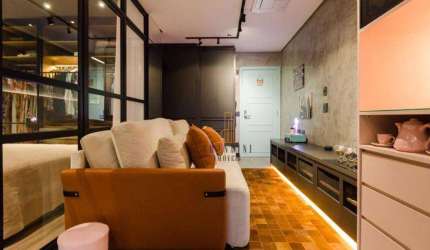Flat com 1 dormitório à venda, 42 m² por R$ 630.000,00 - Centro - São Bernardo do Campo/SP