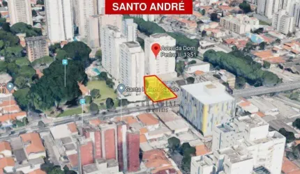 Terreno residencial à venda, Jardim, Santo André.