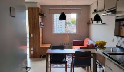 Flat com 1 dormitório para alugar, 36 m² por R$ 3.597,71/mês - Rudge Ramos - São Bernardo do Campo/SP