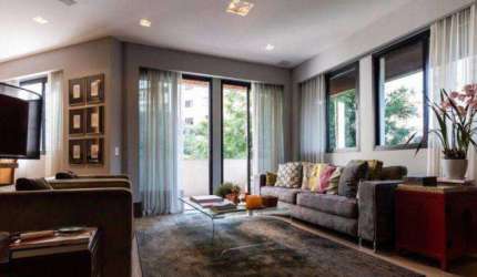 Apartamento com 4 quartos para alugar na Rua Gil Eanes, 154, Campo Belo, São Paulo, 220 m2 por R$ 12.000