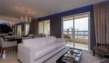 Apartamento com 3 quartos à venda na Rua Periquito, 160, Moema, São Paulo, 128 m2 por R$ 2.500.000