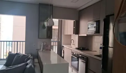 Apartamento à venda em Barueri-SP, Alphaville Empresarial: 2 quartos, 1 sala, 1 banheiro, 1 vaga, 52m² de área.