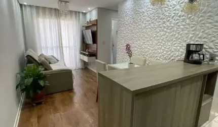 Apartamento em Quitauna - 49m² - 2 Dormitórios com Sacada - 1 Vaga - Excelente acabamento