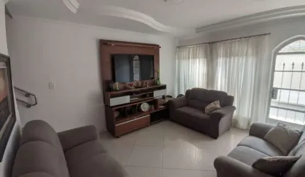 SOBRADO COM 3 QUARTOS, SENDO 1 SUITE À VENDA, 110,30m² - JARDIM SANTA MENA - GUARULHOS/SP
