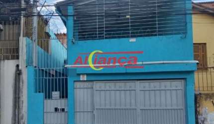 CASA SOBREPOSTA 2 QUARTOS 130m² COM GARAGEM OU PONTO COMERCIAL NO CENTRO, GUARULHOS, SP