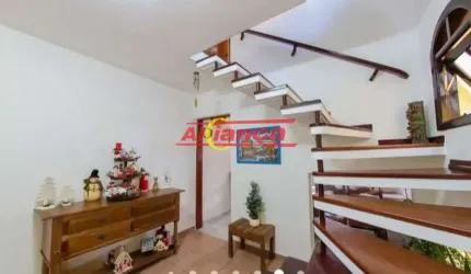 CASA COM 3 DORMITÓRIOS (SUÍTES)  A VENDA, 250M² - PARQUE CONTINENTAL - GUARULHOS - SP
