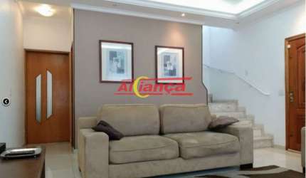 SOBRADO COM 3 QUARTOS  E  1 SUÍTE -  A VENDA, 270 m² JARDIM SANTA MENA  - GUARULHOS/SP