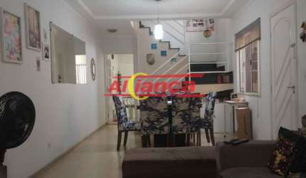 SOBRADO COM 3 QUARTOS, SENDO 1 SUÍTE A VENDA, 125 m² Vila Flórida - Guarulhos - SP