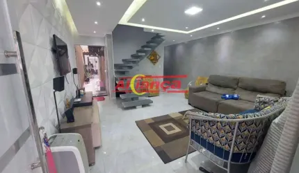 Sobrado de 210m² com 3 quartos em Jardim Bela Vista- Guarulhos- SP.
