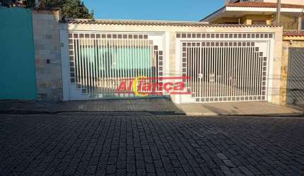 Casa Térrea à Venda, 3 suítes, 300m² - Vila Milton - Guarulhos/SP