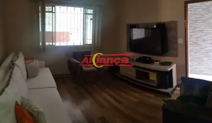 CASA TÉRREA À VENDA, 125 M² - Jardim Adriana - Guarulhos - SP  COM 2 DORMITÓRIOS, 2 VAGAS E CHURRASQ