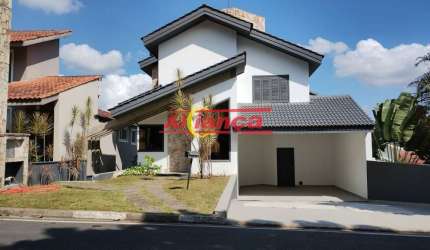 Casa condomínio arujá 5 com 3 dormitórios sendo 1 suíte, 3 salas e 6 vagas - Arujá