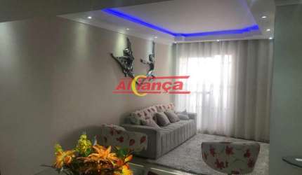 Apartamento residencial à venda, Vila Silveira, Guarulhos.