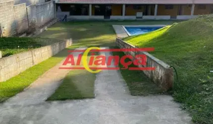 Chácara com 3 dormitórios à venda, 1.400m² - Água Azul -  Guarulhos/SP