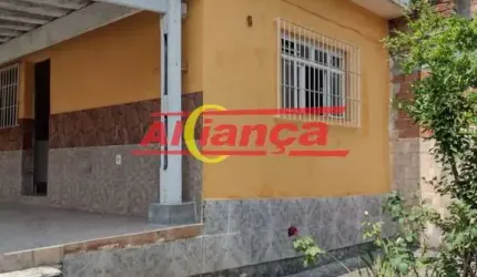 CASA TERREA À VENDA COM 2 QUARTOS, 250m² POR R$ 650.000,00 - JARDIM VALÉRIA- GUARULHOS/SP.