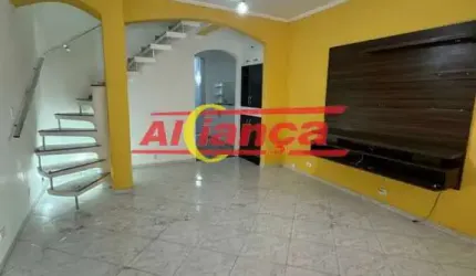 SOBRADO A VENDA NA VILA BARROS COM 2 QUARTOS, 3 BANHEIROS, POR R$ 450.000,00 - GUARULHOS/SP.