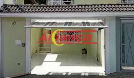 Sobrado com 3 quartos e 4 vagas - Vila Yaya / Guarulhos