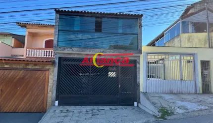 SOBRADO COM 3 DORMITÓRIOS E 1 SUÍTE, 2 VAGAS, 189 m² - PQ CONTINENTAL - GUARULHOS-SP
