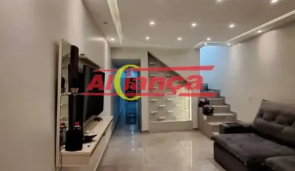 SOBRADO 3 DORMITÓRIOS TODO REFORMADO-JD PRESIDENTE DUTRA-GUARULHOS/SP