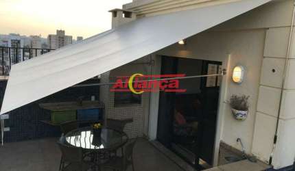 Excelente Cobertura com 158 m² no Tatuapé com 3 suítes, piscina e churrasqueira