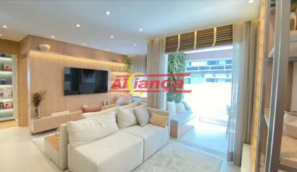 APARTAMENTO COM 2 DORMITÓRIOS À VENDA, 56,84 M² - PICANÇO - GUARULHOS/SP