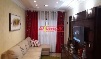 APARTAMENTO A VENDA COM 3 QUARTOS, 2 VAGAS - 82M² - VILA ROSÁLIA- GUARULHOS/SP.